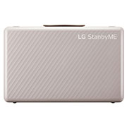 Front view of LG StanbyME Go 27" Briefcase Design Touch Screen | Portable and Wireless | Built-in Battery 27LX5QKNA