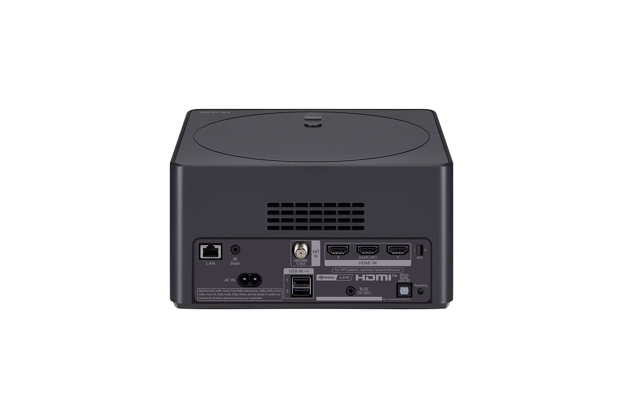 Rear view of a Zero Connect Box