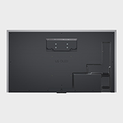 Rear view of LG OLED evo TV, OLED M4