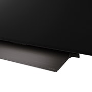 Close-up of the base