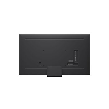 Rear view of LG QNED evo TV