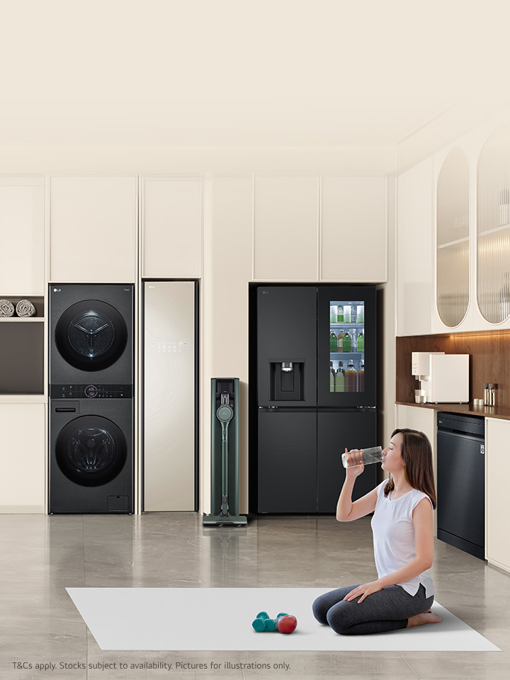 The Art of Elegance and Performance - With LG Home Appliances