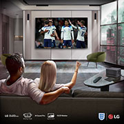 LG True Wireless TV 83 inch LG OLED evo AI M4 with 4K 144Hz Video & Audio Transfer, OLED83M49LA