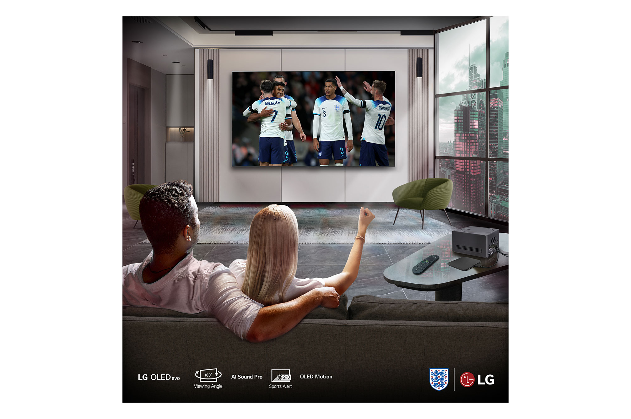 People watching tv