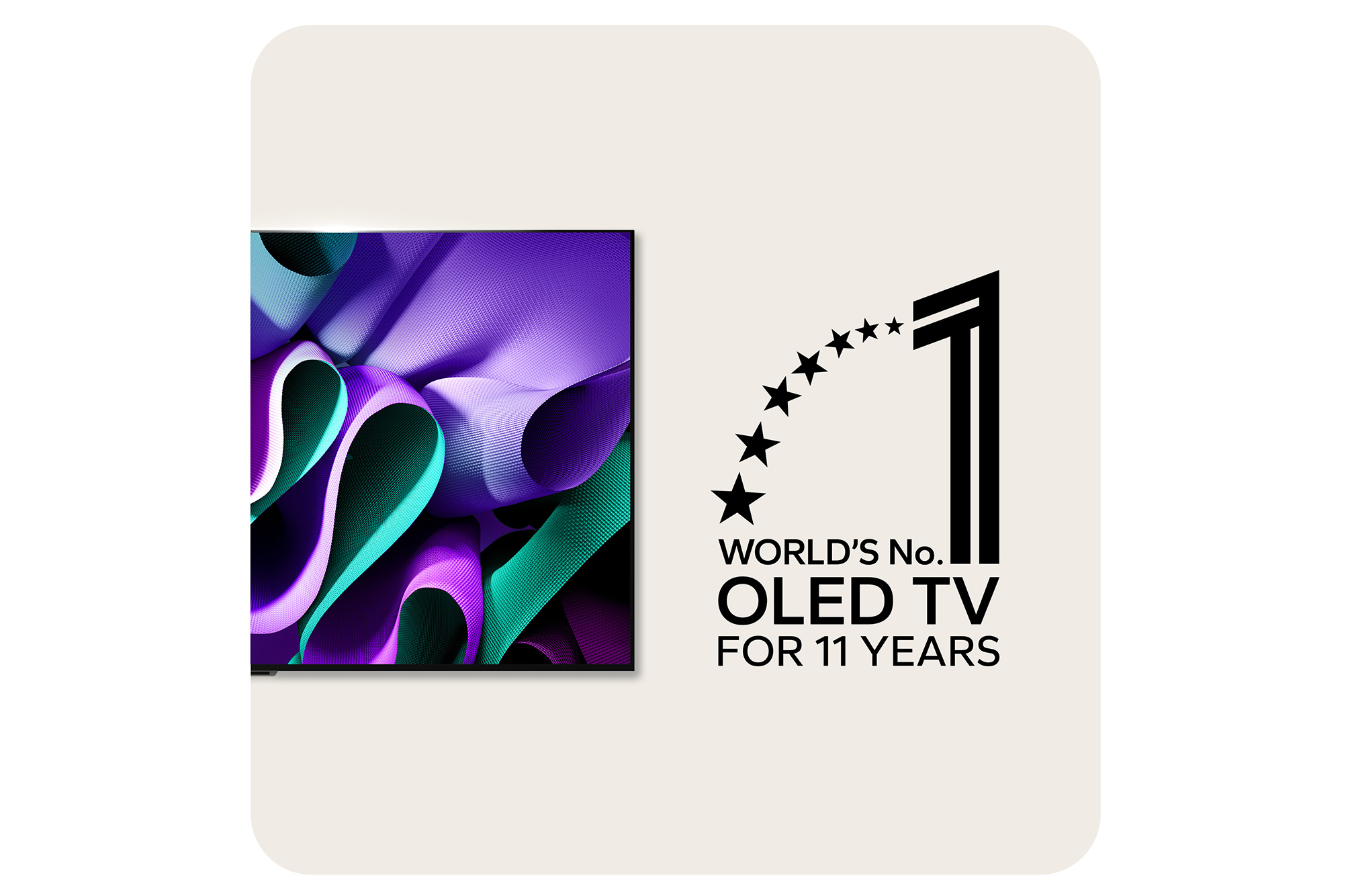 LG True Wireless TV 83 inch LG OLED evo AI M4 with 4K 144Hz Video & Audio Transfer, OLED83M49LA