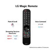 LG True Wireless TV 65 inch LG OLED evo AI M4 with 4K 144Hz Video & Audio Transfer, OLED65M49LA