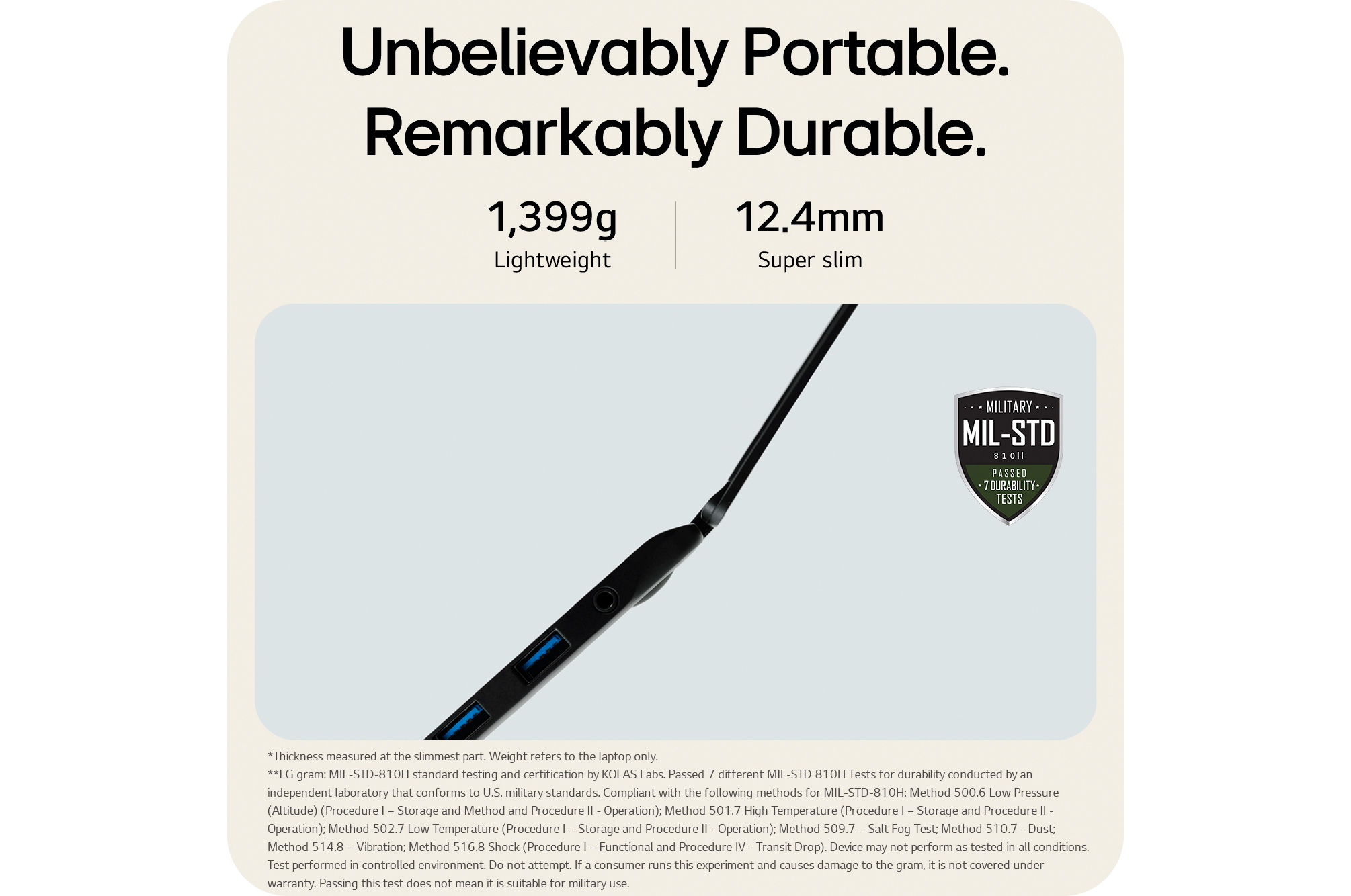 Ultra Portable