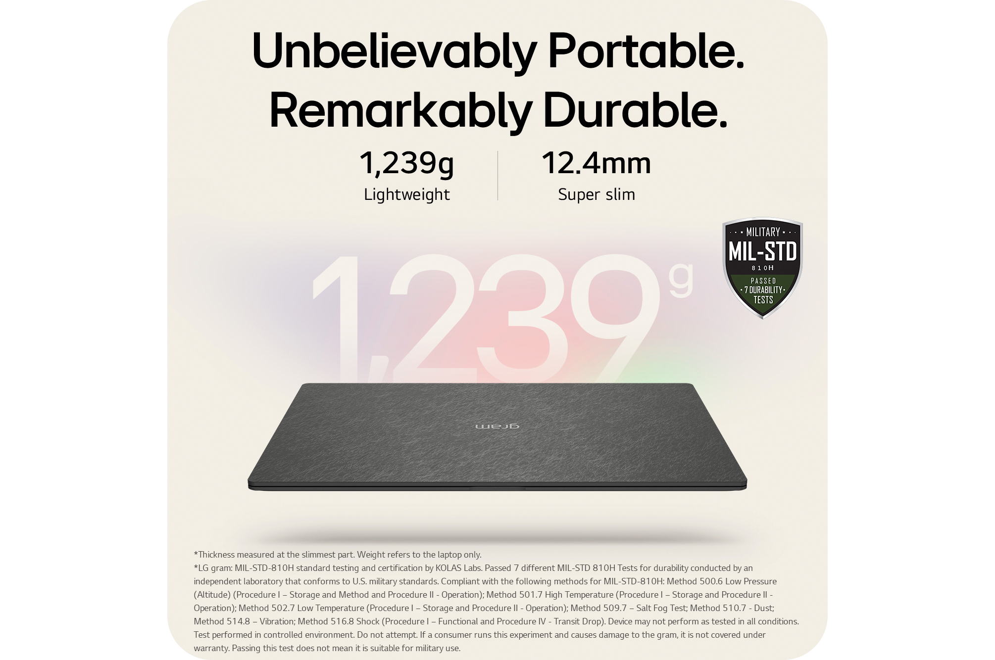 Ultra Portable