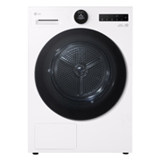 Front view of 9kg DUAL Inverter Heat Pump™ Dryer Series 7, White RHX7009TWB