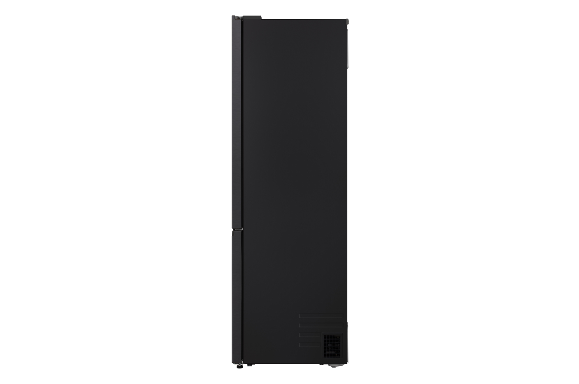 Dimension and Installation of LG bottom freezer (GBBS726CEV) Side angle