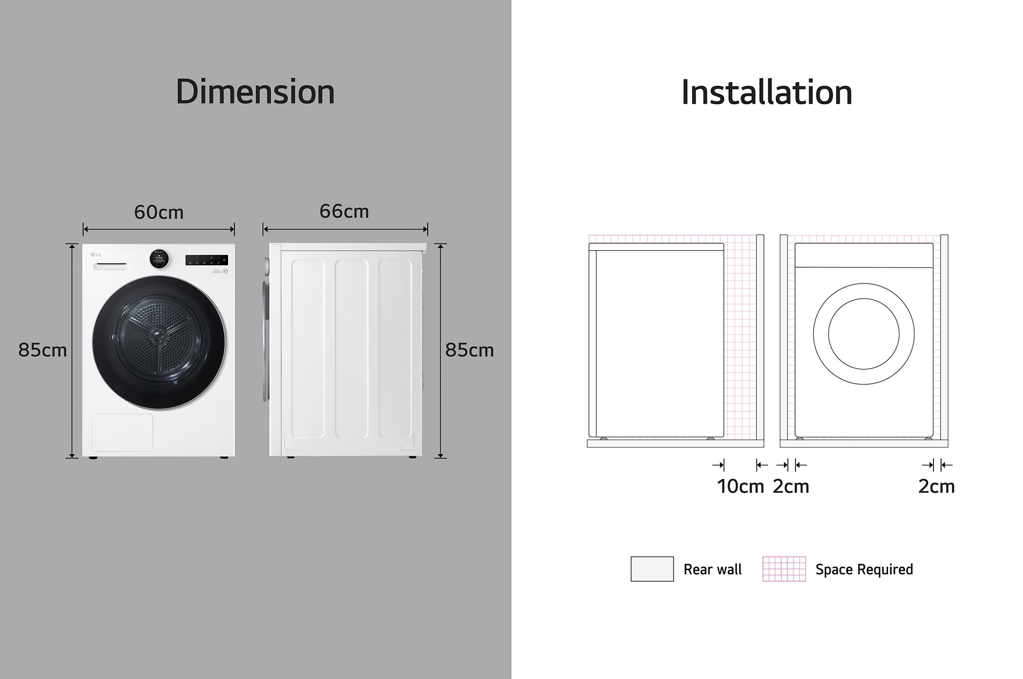 Dimension & Installation