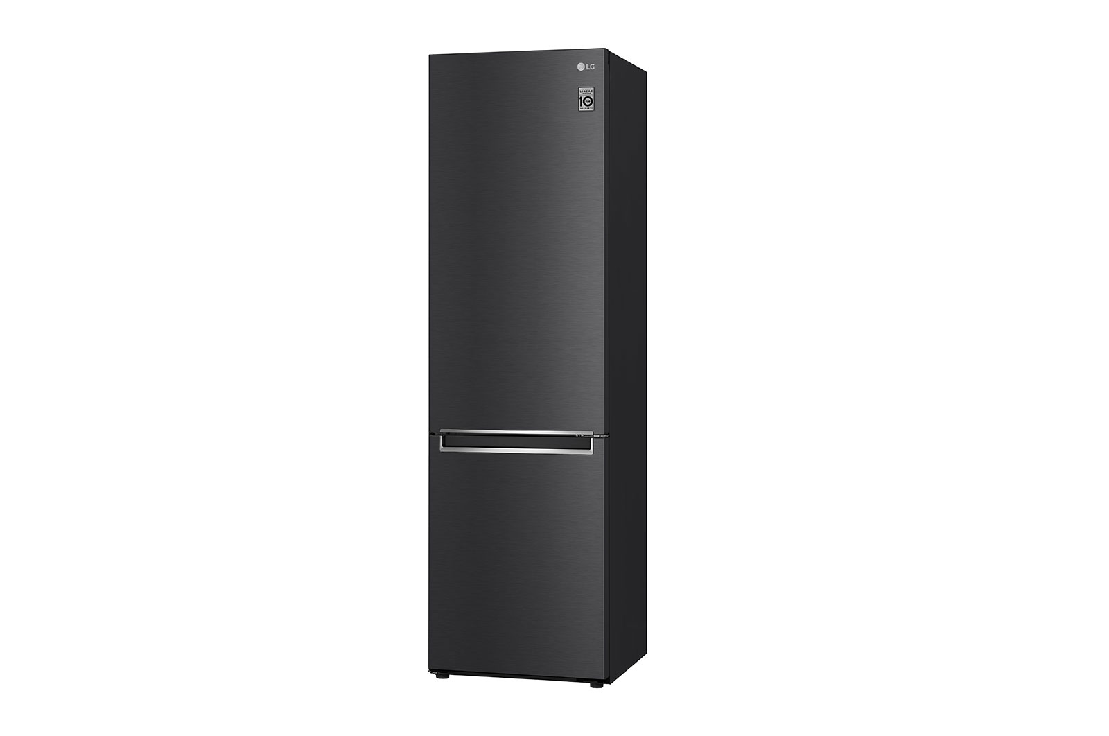 LG 384L Tall Fridge Freezer Total No Frost, Matte Black, GBB72MCVBN
