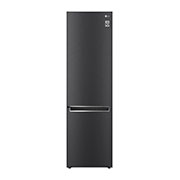 Front view of 384L Tall Fridge Freezer Total No Frost, Matte Black GBB72MCVBN