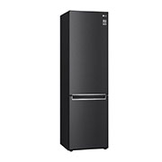 LG 384L Tall Fridge Freezer Total No Frost, Matte Black, GBB72MCVBN