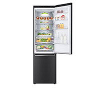 LG 384L Tall Fridge Freezer Total No Frost, Matte Black, GBB72MCVBN