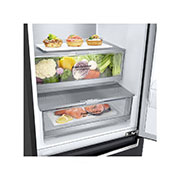 LG 384L Tall Fridge Freezer Total No Frost, Matte Black, GBB72MCVBN