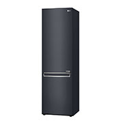 LG 384L Tall Fridge Freezer Total No Frost, Matte Black, GBB92MCBAP