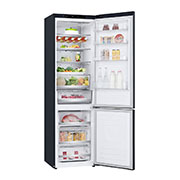 LG 384L Tall Fridge Freezer Total No Frost, Matte Black, GBB92MCBAP