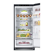 LG 384L Tall Fridge Freezer Total No Frost, Matte Black, GBB92MCBAP