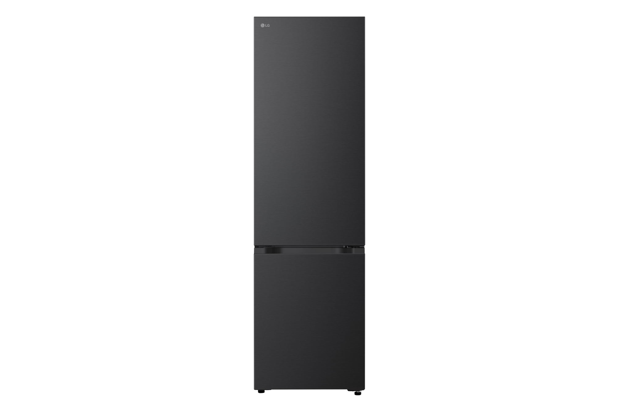 Front view of 375L, Fit & Max Fridge Freezer, Black GBBS524AEV