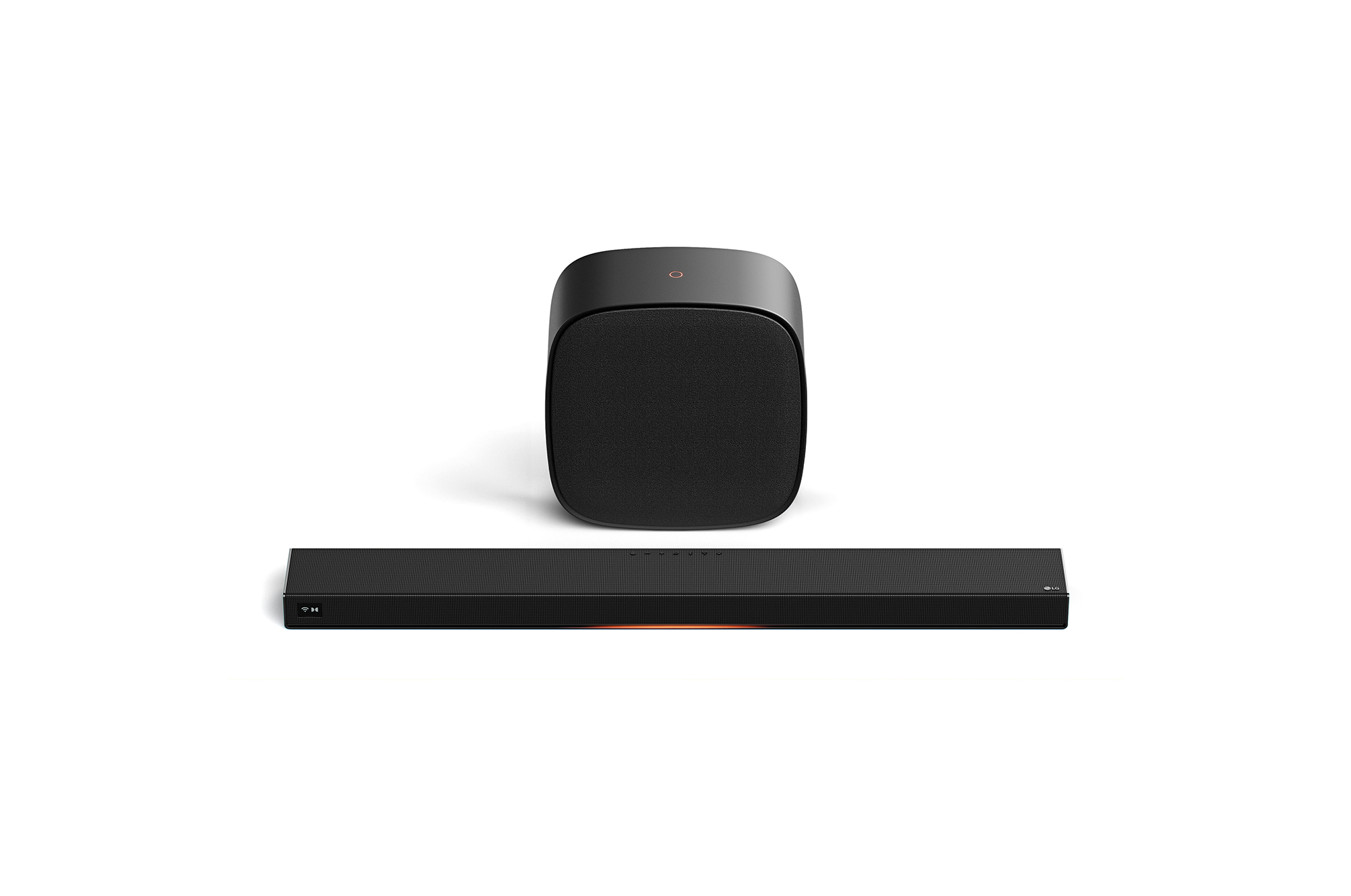 Front view of Sound Suite Cinema Suite 7 (set) for basic immersive sound (H7 + W7) H7.W7001