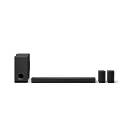 Front view of 5.1.3 channel LG Home Cinema Soundbar with Dolby Atmos and Rear Speakers US80TR  US80TR