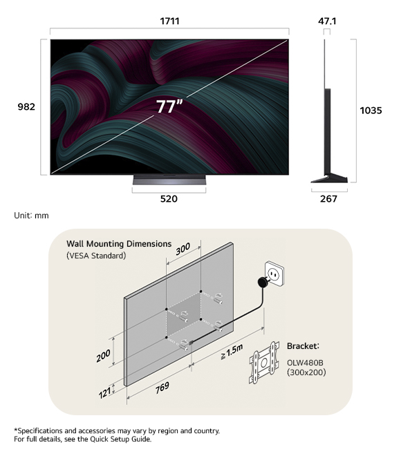 OLED77C55LA