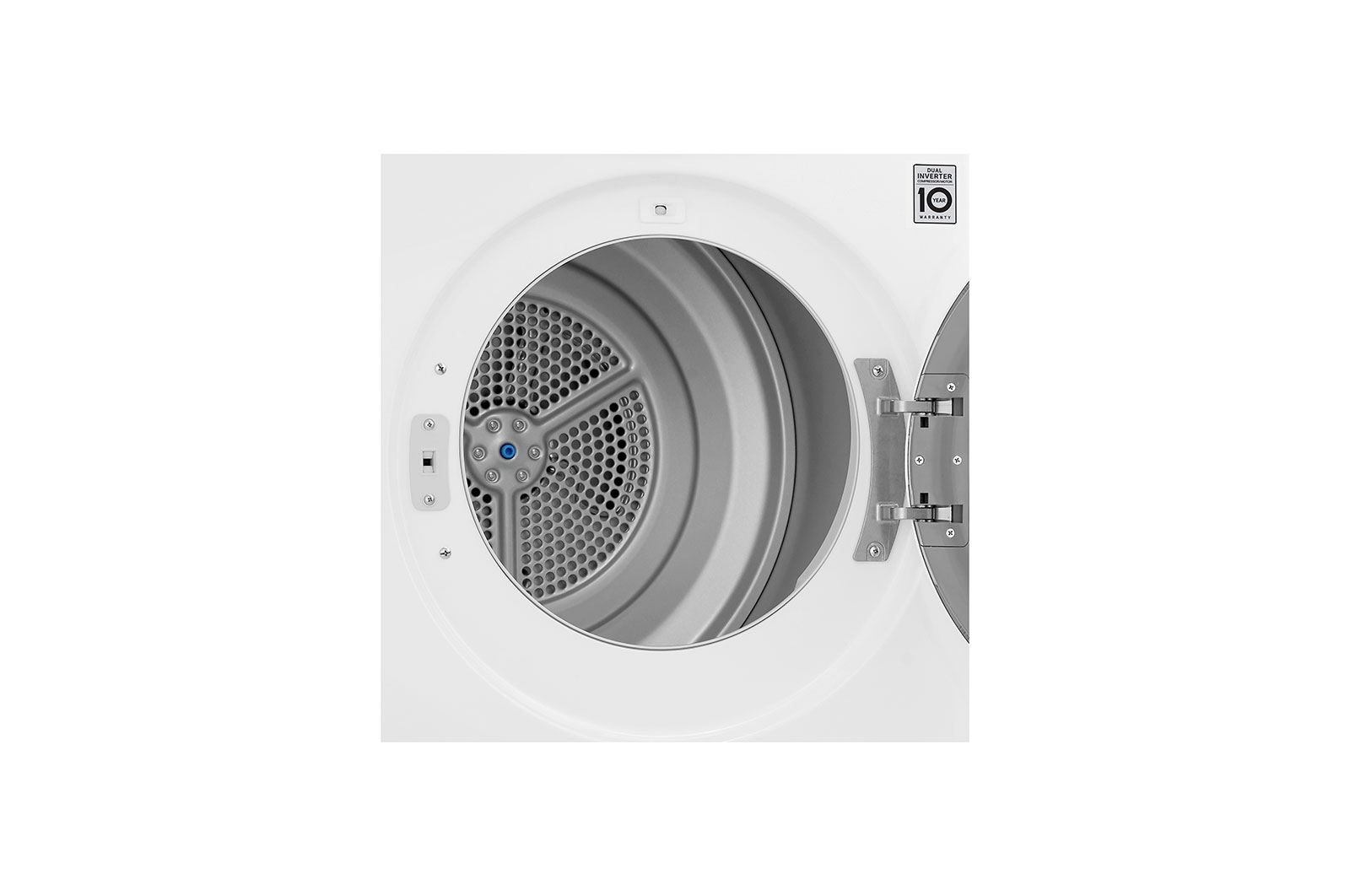LG 9kg DUAL Inverter Heat Pump™ Dryer Series 4, White, FDV709W