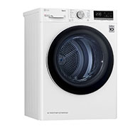 LG 9kg DUAL Inverter Heat Pump™ Dryer Series 4, White, FDV709W