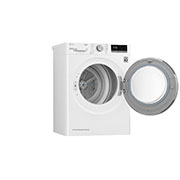 LG 9kg DUAL Inverter Heat Pump™ Dryer Series 4, White, FDV709W