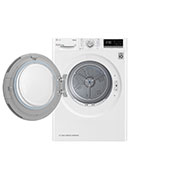 LG 9kg DUAL Inverter Heat Pump™ Dryer Series 4, White, FDV709W
