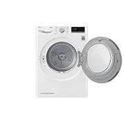 LG 9kg DUAL Inverter Heat Pump™ Dryer Series 4, White, FDV709W