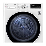 LG 9kg DUAL Inverter Heat Pump™ Dryer Series 4, White, FDV709W