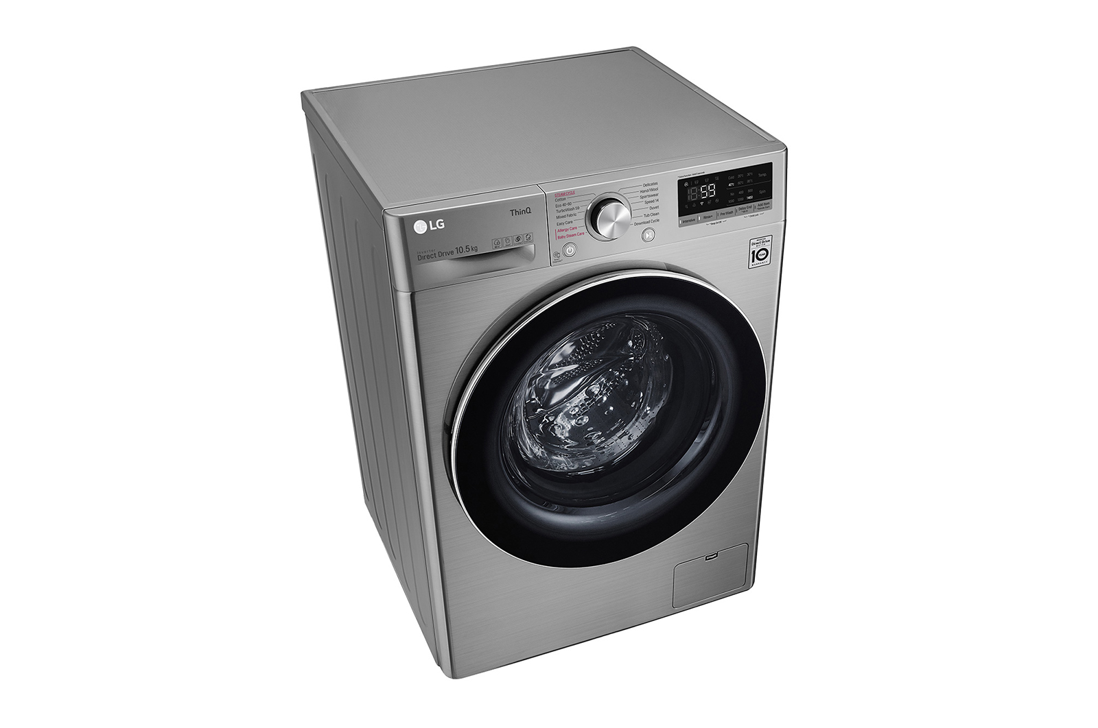 LG 10.5kg Washing Machine AI DD™, Graphite, F4V710STSE