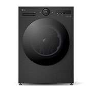 Front view of 11kg 1400 spin AI Direct Drive Washing Machine Series 7, Black F4X7011TBB