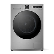 Front view of 11kg 1400 spin AI Direct Drive Washing Machine Series 7, Silver F4X7011TSB