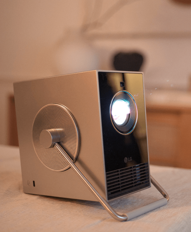 Installing Cinebeam Q in the Dining Room