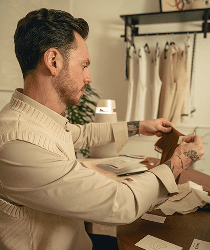 Nick Touching Fabric Sample Book 1