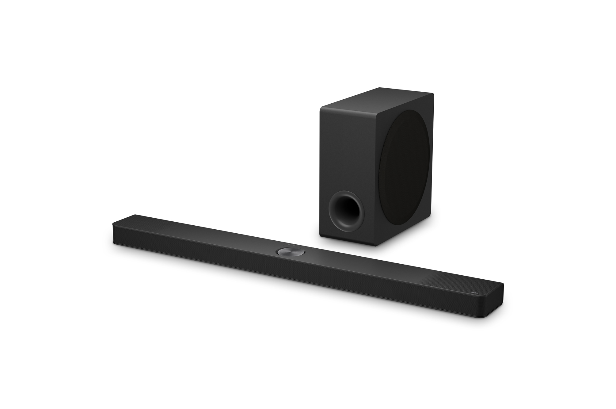 Front view of 5.1.3 channel LG Soundbar for TV with Dolby Atmos US90TY US90TY