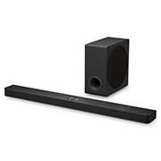 Front view of 5.1.3 channel LG Soundbar for TV with Dolby Atmos US90TY US90TY