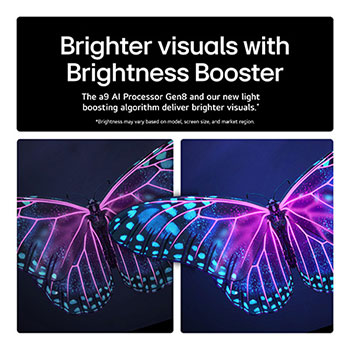 brighter visuals wit brightness Booster