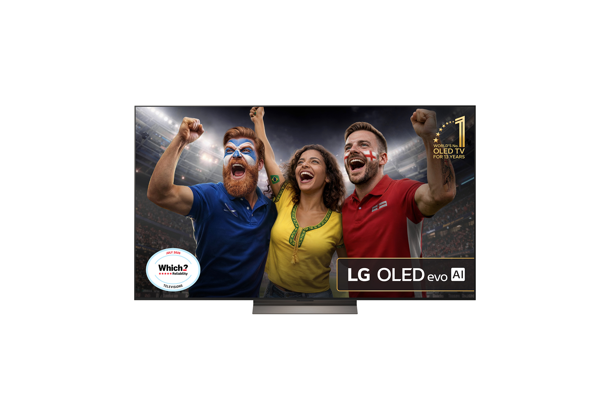 LG 77 inch LG OLED evo AI C5 4K Smart TV 2025, OLED77C56LB