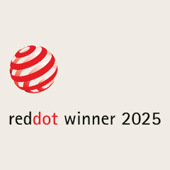 Red dot winner 2025 Logo