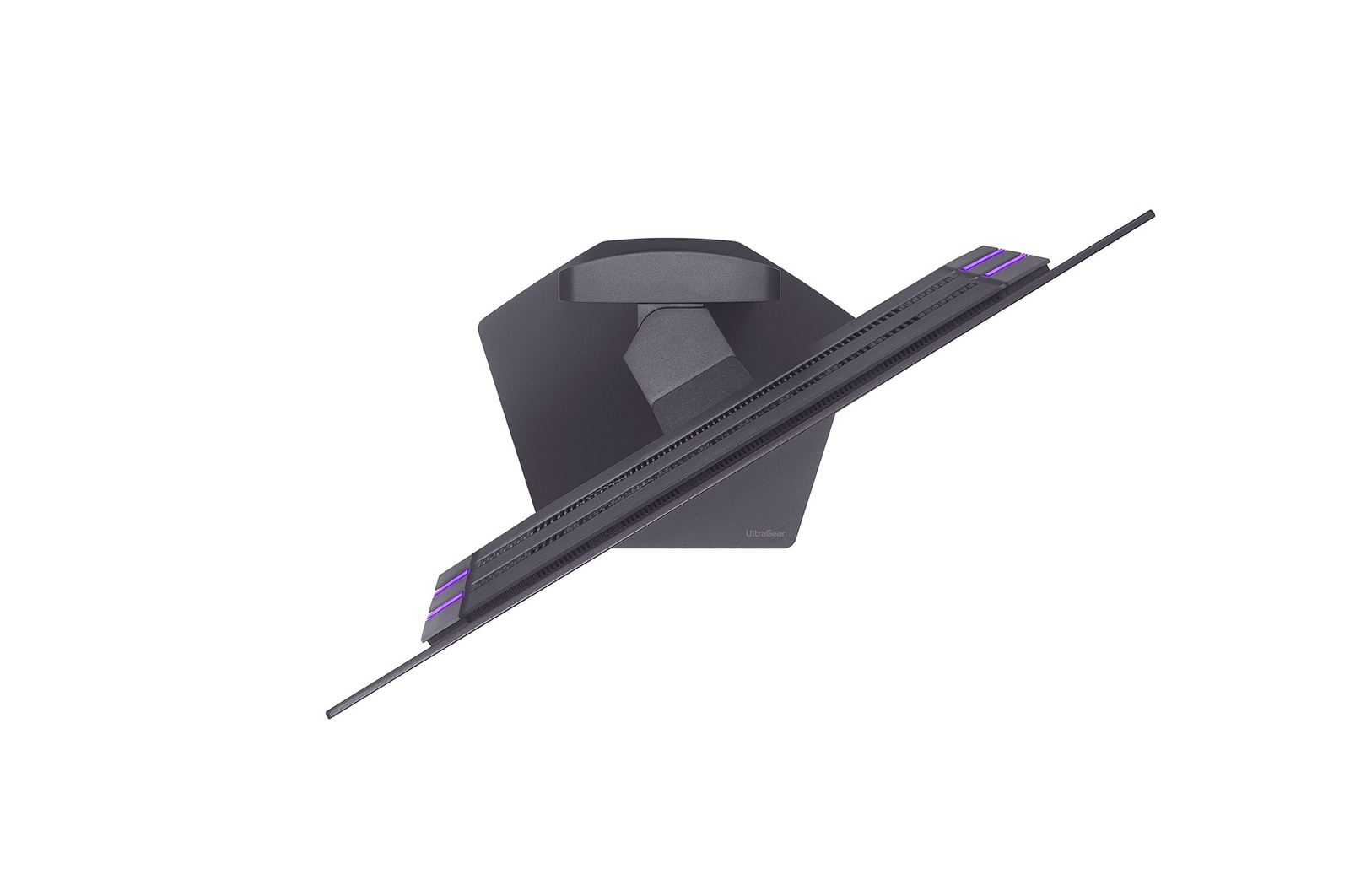 +30 degree swivel monitor top view
