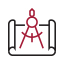 Icon related to design