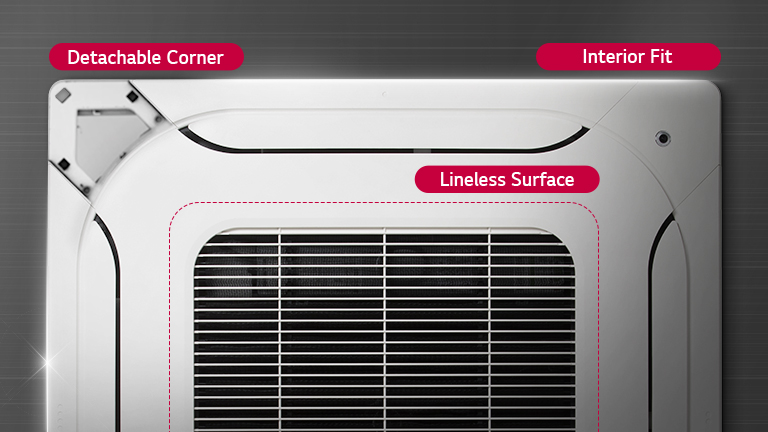 Image showing a panel of 4 way cassette