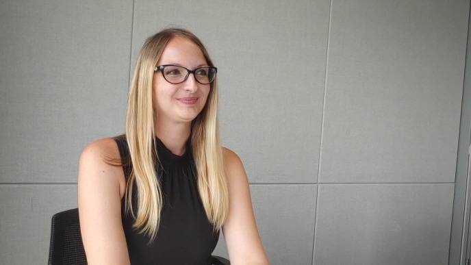 LG Electronics Hungary employee Alexandra Timar