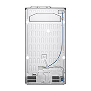 LG 674L InstaView™ Door-in-Door Side by Side Fridge with Uvnano™ Ice & Water Dispenser in Black Finish, GC-X257CQFS