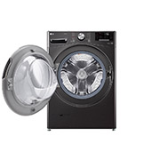 LG 21kg Front Loader Washer with AI DD™ & Steam in Black Finish, F0P2CYV2E