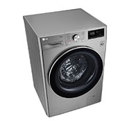 LG 10.5kg Front Loader Washer with AI DD™ & Steam in Stainless Finish, F4V5RYP2T